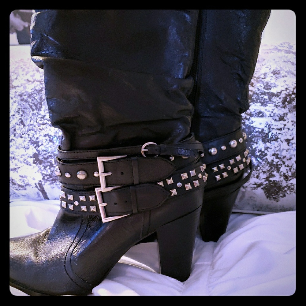 Mid calf booties *reposh